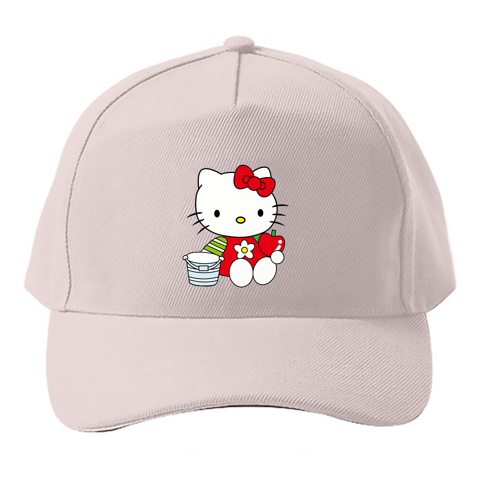 （画像用） Hello Kitty ハローキティ ベースボールキャップ 綿100％ 男女兼用 帽子 スポーツ